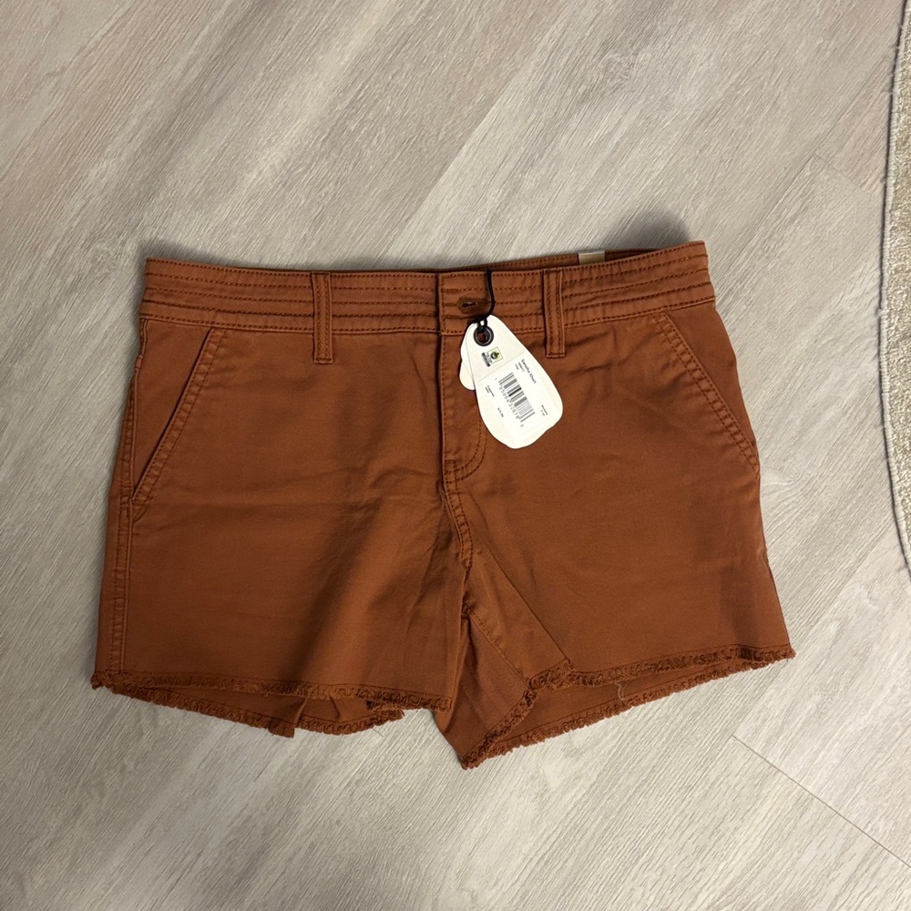 NWT Prana Women's Terracota Sancho shorts
